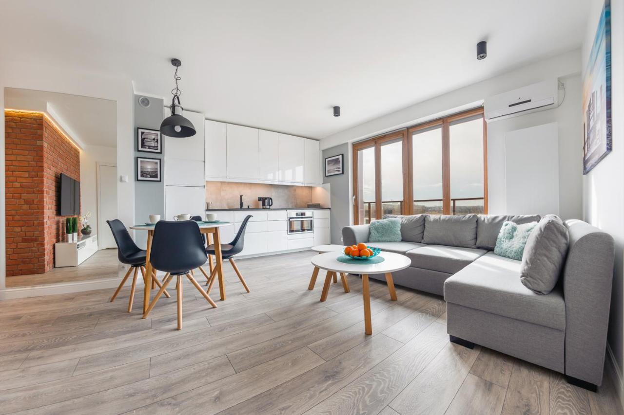 Apartamenty Sun & Snow Kolobrzeg Resorts Z Basenem Esterno foto