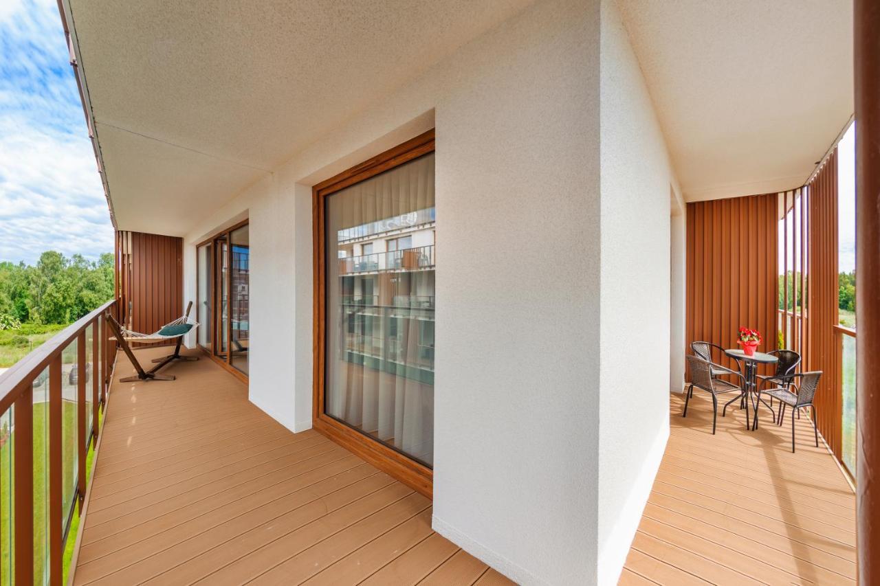 Apartamenty Sun & Snow Kolobrzeg Resorts Z Basenem Esterno foto