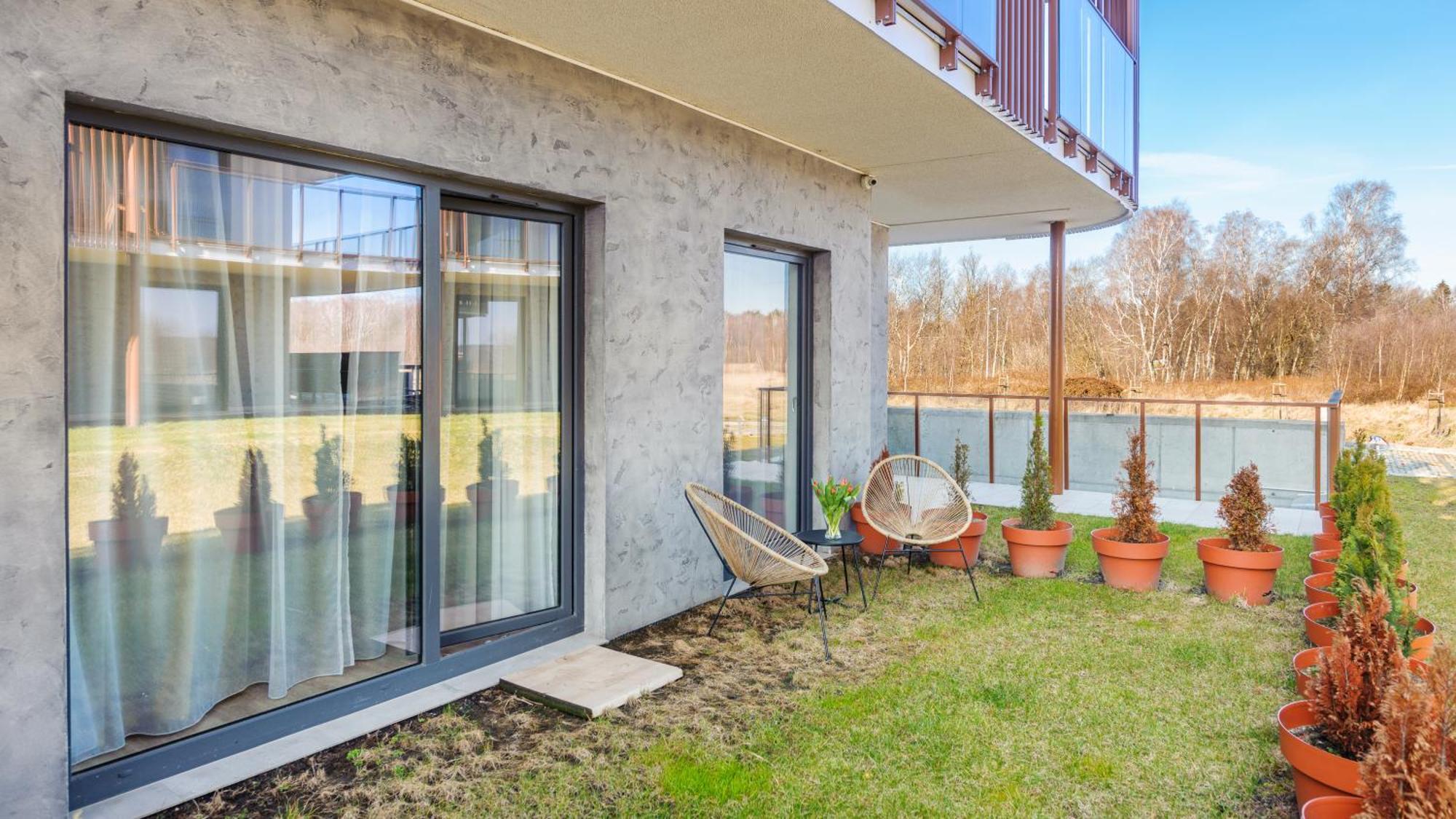 Apartamenty Sun & Snow Kolobrzeg Resorts Z Basenem Esterno foto