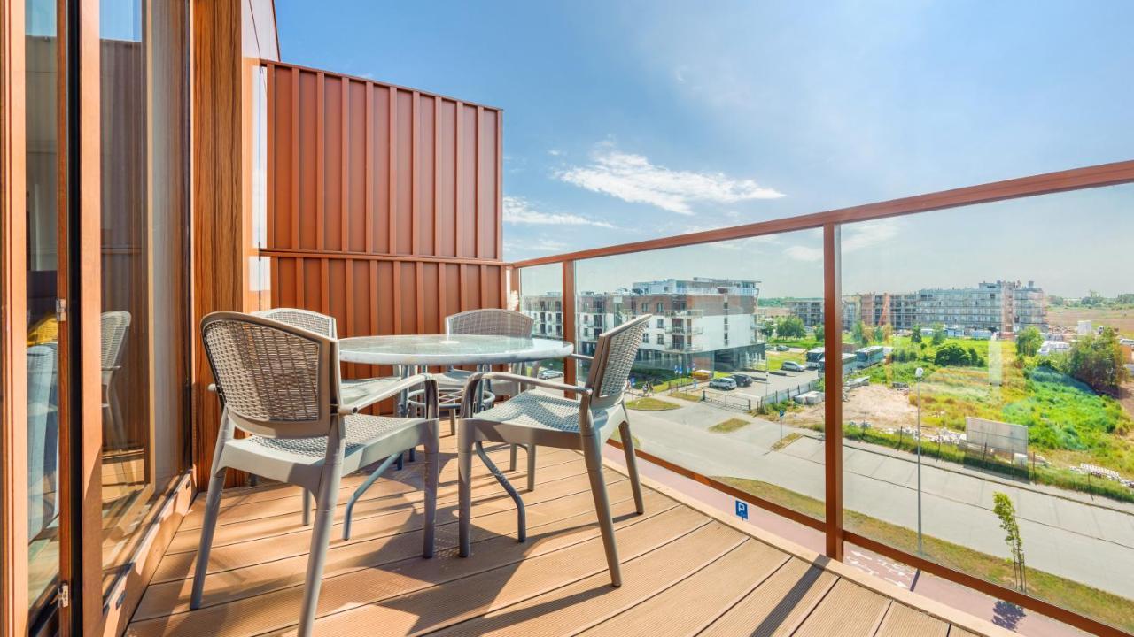 Apartamenty Sun & Snow Kolobrzeg Resorts Z Basenem Esterno foto
