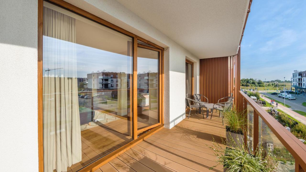 Apartamenty Sun & Snow Kolobrzeg Resorts Z Basenem Esterno foto