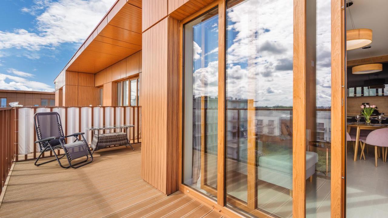 Apartamenty Sun & Snow Kolobrzeg Resorts Z Basenem Esterno foto