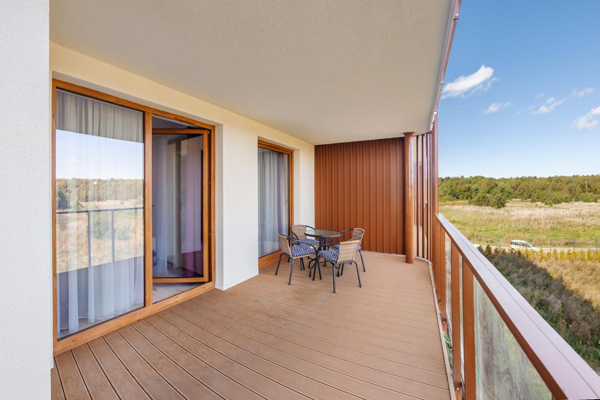 Apartamenty Sun & Snow Kolobrzeg Resorts Z Basenem Esterno foto