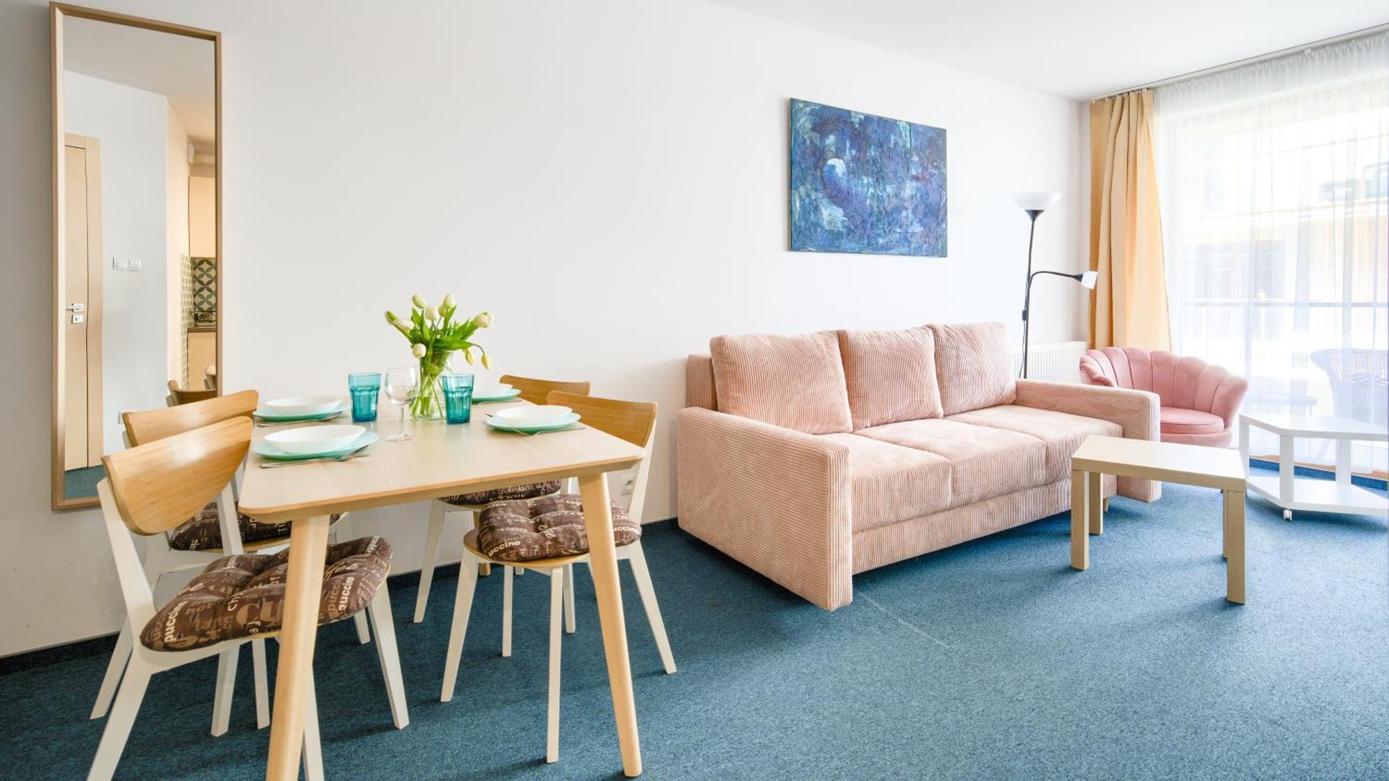 Apartamenty Sun & Snow Kolobrzeg Resorts Z Basenem Esterno foto
