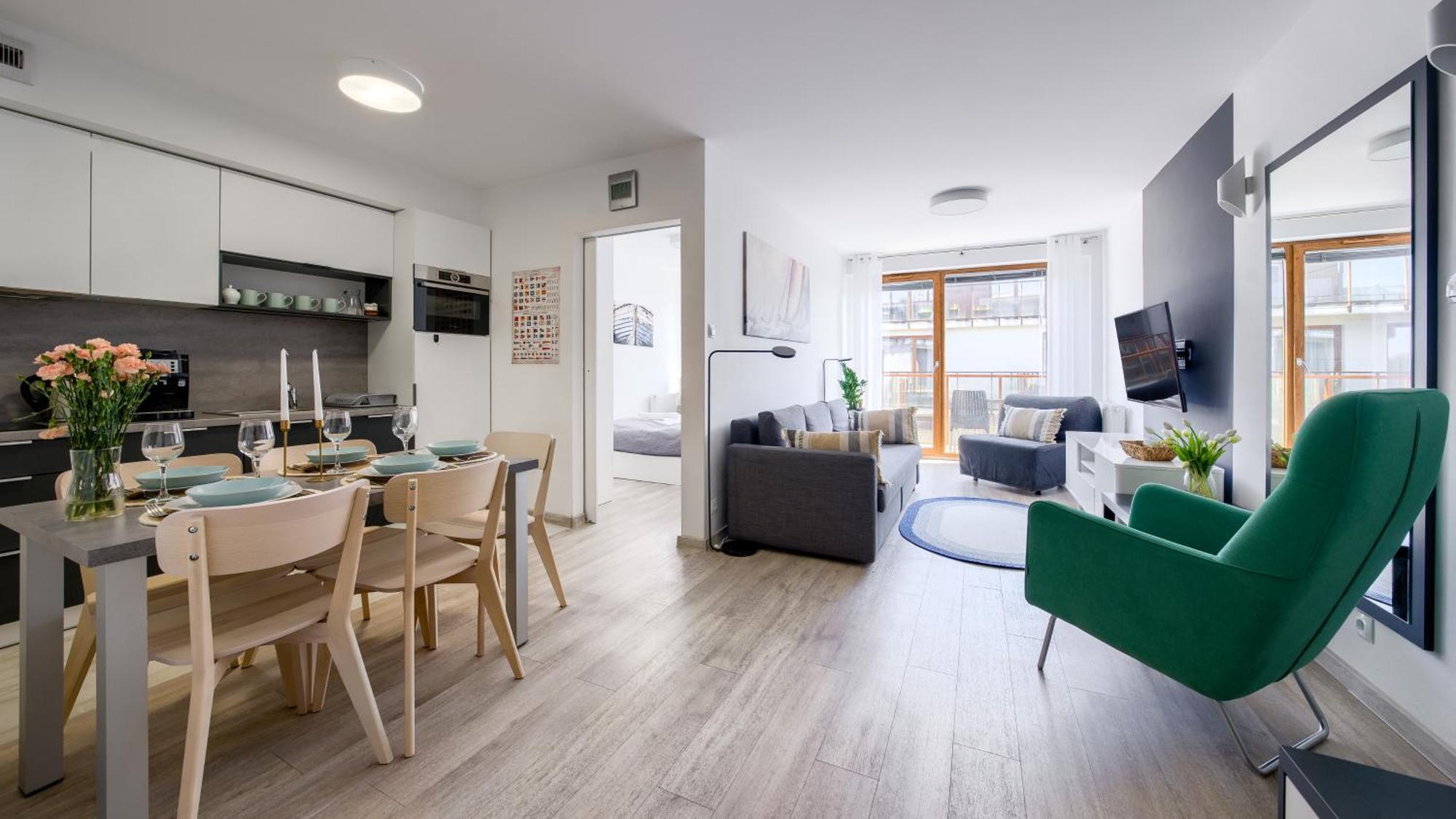 Apartamenty Sun & Snow Kolobrzeg Resorts Z Basenem Esterno foto